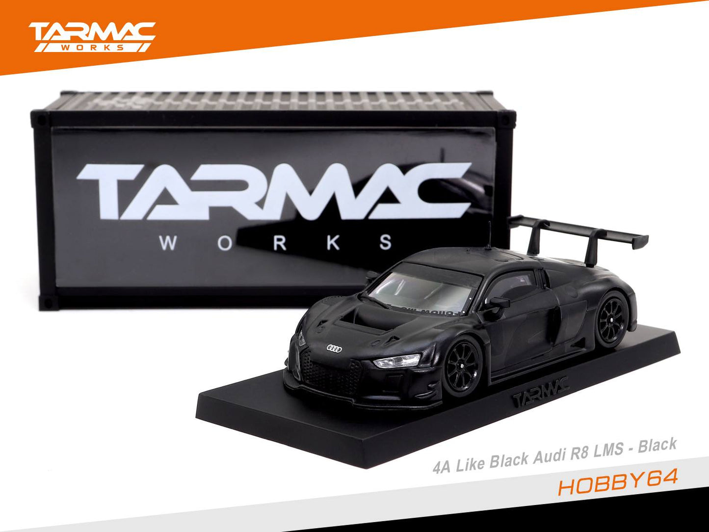4A x Tarmac Works 1/64 Audi R8 LMS SET