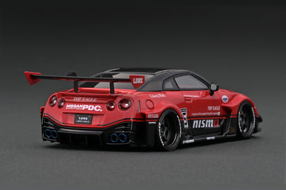 IG online shop special! IG2731 LB-Silhouette WORKS GT Nissan 35GT-RR Red/Black With Mr. Kato