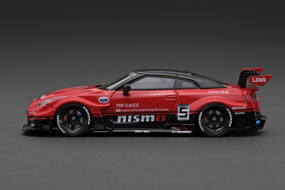 IG online shop special! IG2731 LB-Silhouette WORKS GT Nissan 35GT-RR Red/Black With Mr. Kato