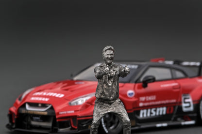 IG online shop special! IG2731 LB-Silhouette WORKS GT Nissan 35GT-RR Red/Black With Mr. Kato