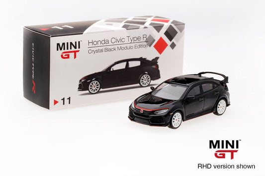MINI GT #11 1/64 Honda Civic Type R Crystal Black Modulo Edition 【Malaysia Exclusive】