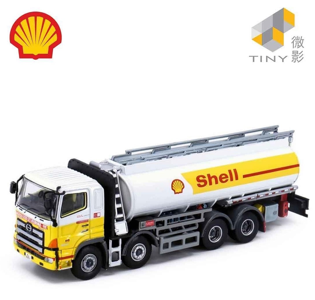 * PRE ORDER * Tiny City 179 Die-cast Model Car - HINO 700 Shell Oil Tanker Truck
