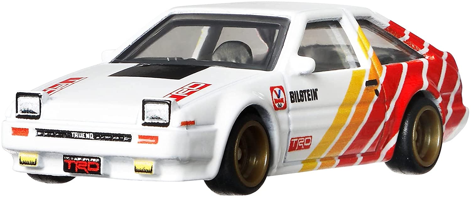 Hot Wheels Toyota AE86 Sprinter Trueno Car Culture Slide Street