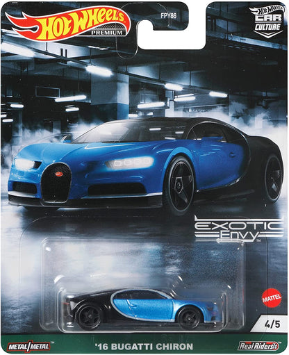 Hot Wheels Car Culture Exotic Envy '16 Bugatti Chiron