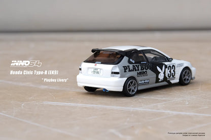 INNO 64 Honda Civic Type-R (EK9) "PLAYBOY" Livery