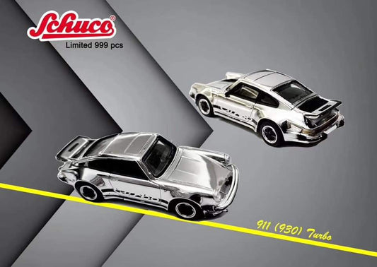 🔴 PRE ORDER 🔴 Schuco x TheToysmart 1/64 Porsche 911 (930) Turbo CHROME