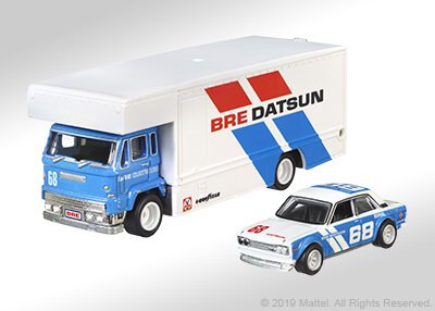 Hot Wheels Datsun 510/Fleet Flyer BRE Racing (Team Transporter Series)
