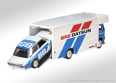Hot Wheels Datsun 510/Fleet Flyer BRE Racing (Team Transporter Series)