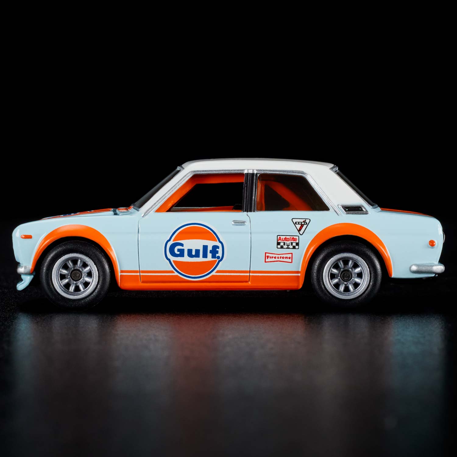 Hotwheels Datsun 510 Gulf RLC - ミニカー