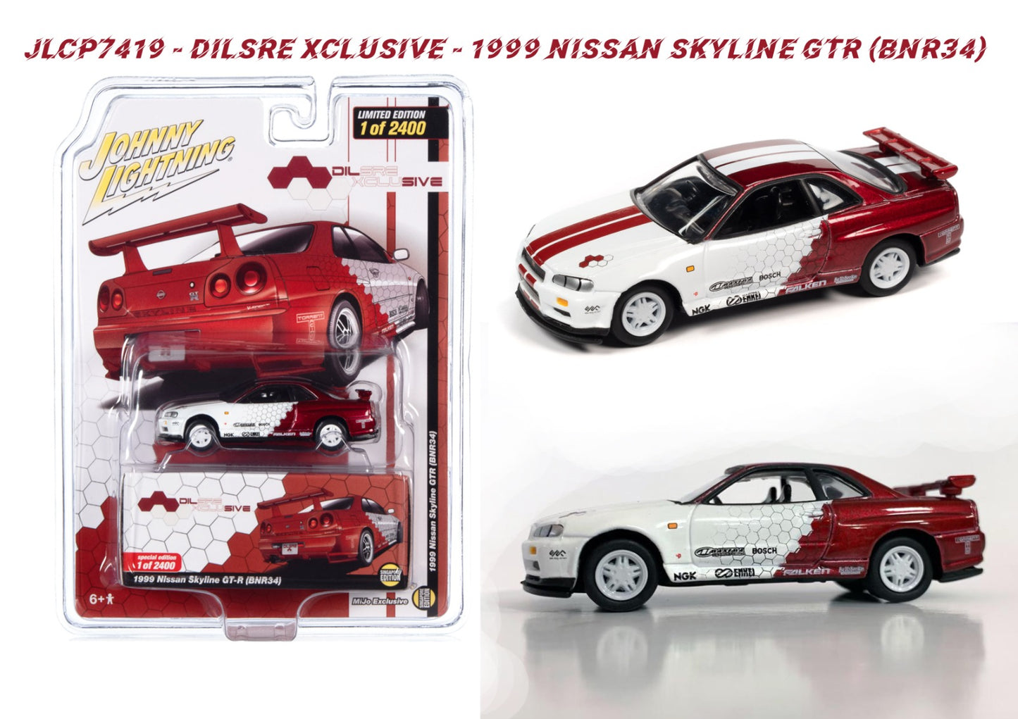 DilSre Xclusive - 1999 Nissan Skyline GTR (BNR34) - Singapore Edition
