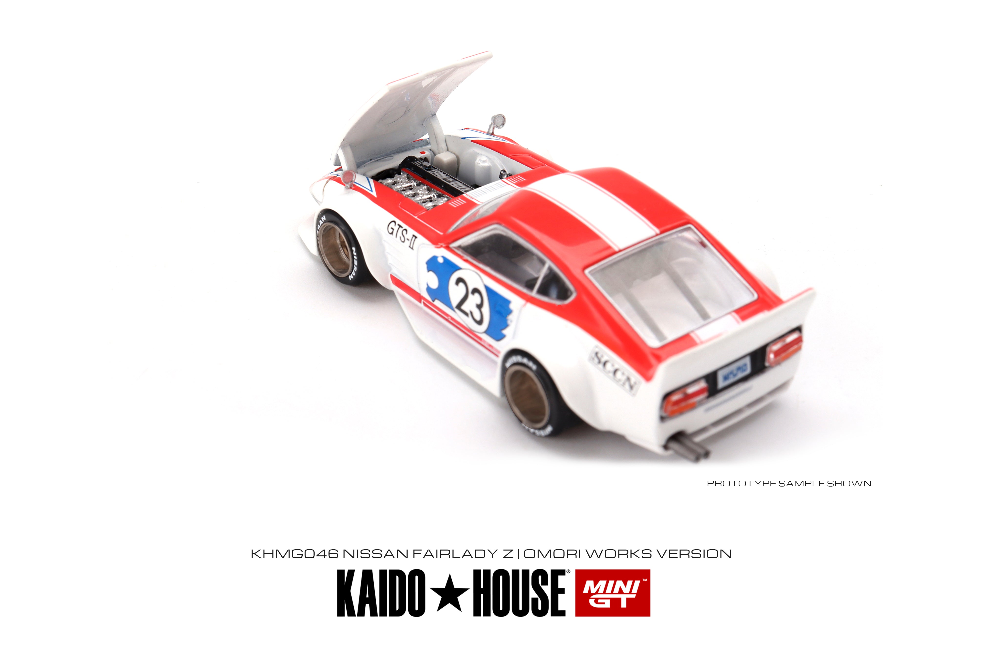 [ Kaido House x MINI GT ] Nissan Fairlady Z Kaido GT Omori Works KHMG046