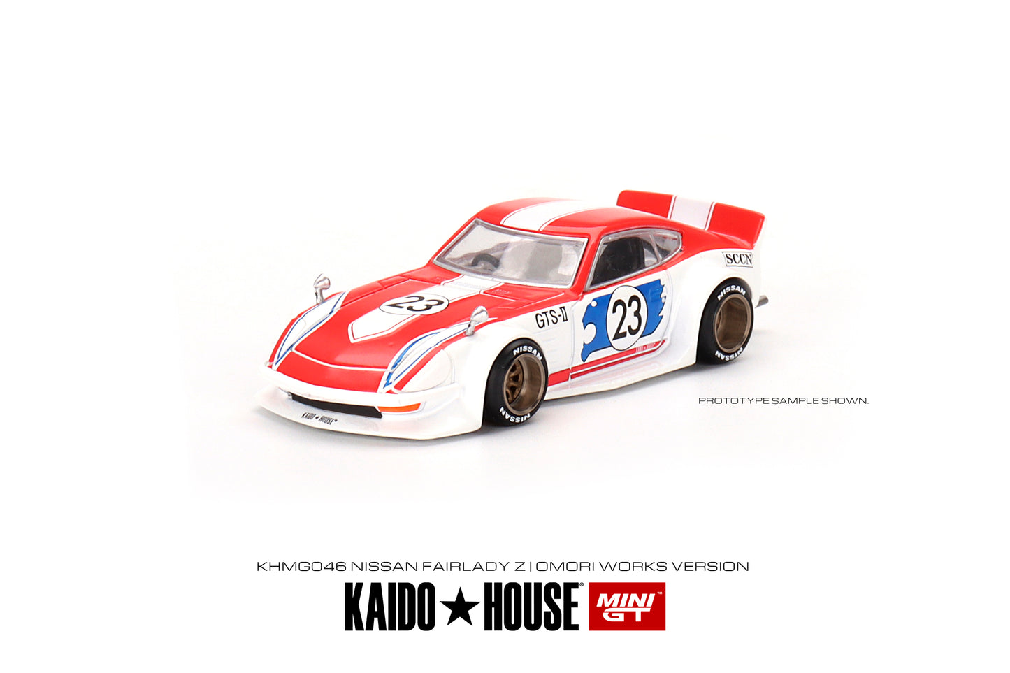 [ Kaido House x MINI GT ] Nissan Fairlady Z Kaido GT Omori Works KHMG046