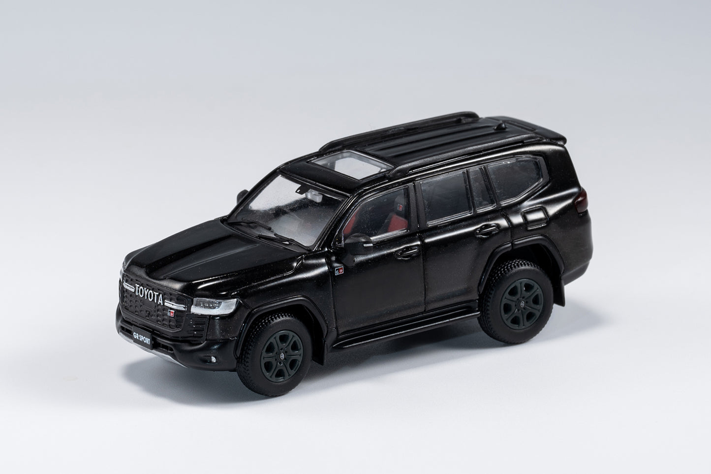 G.C.D 1/64 Toyota Land Cruiser 300 GR Sport, Black RHD #159