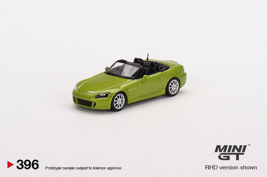 MINI GT #396 1/64 Honda S2000 (AP2) Lime Green Metallic ( RHD )