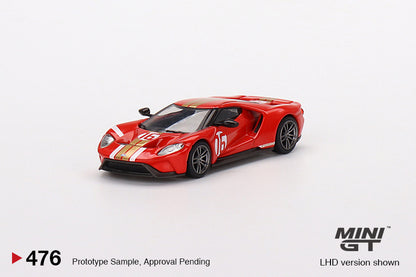 MINI GT #476 1/64 Ford GT Alan Mann Heritage Edition (LHD)