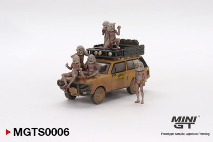 *  PRE ORDER * MINI GT 1/64 MGTS0006 "Range Rover 1982 Camel Trophy 
Papua New Guinea Set"
- LHD