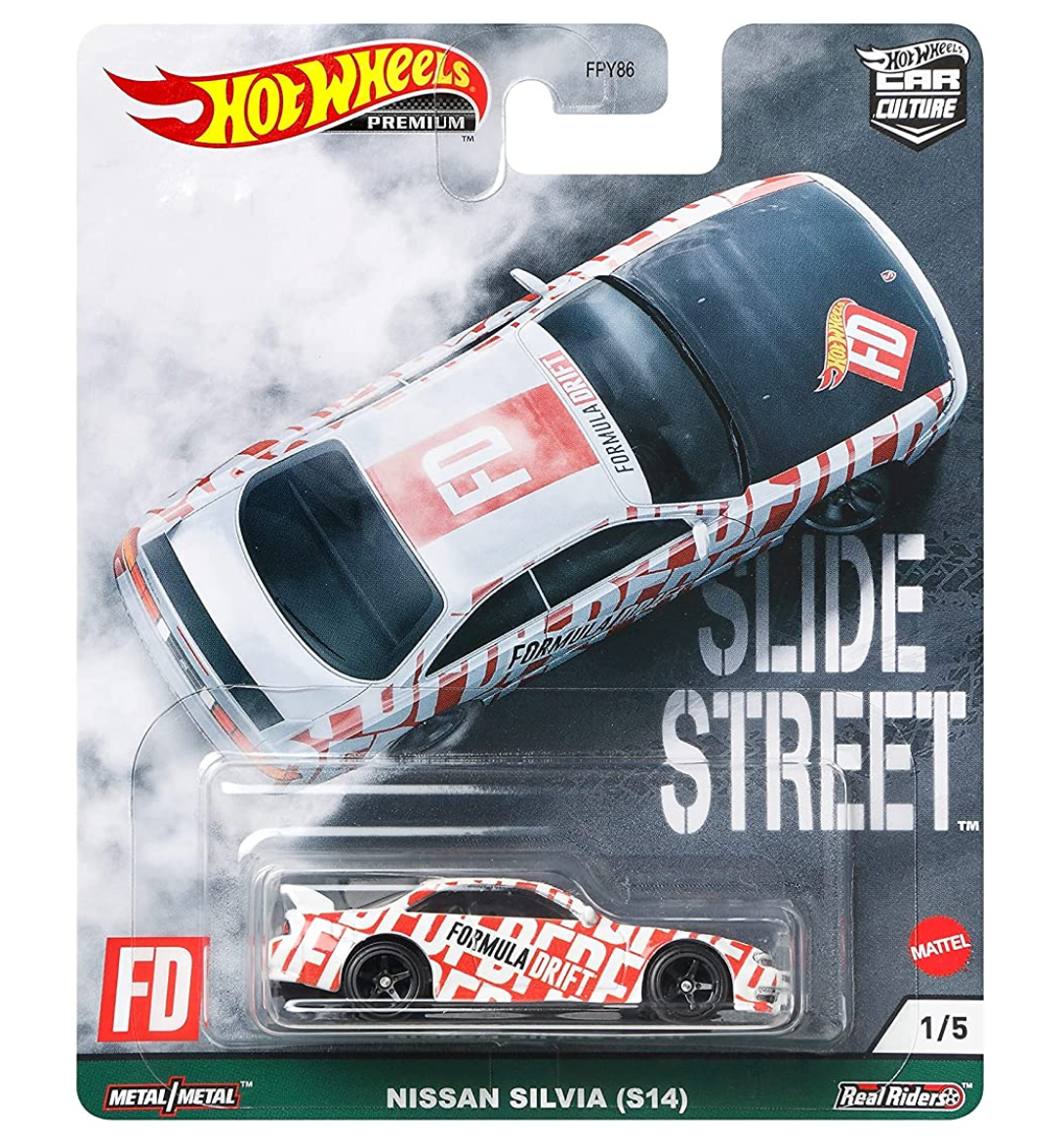 Hot Wheels Nissan Silvia S14 Car Culture Slide Street