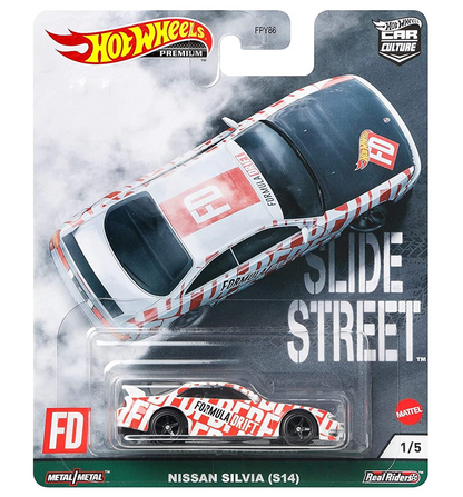 Hot Wheels Nissan Silvia S14 Car Culture Slide Street