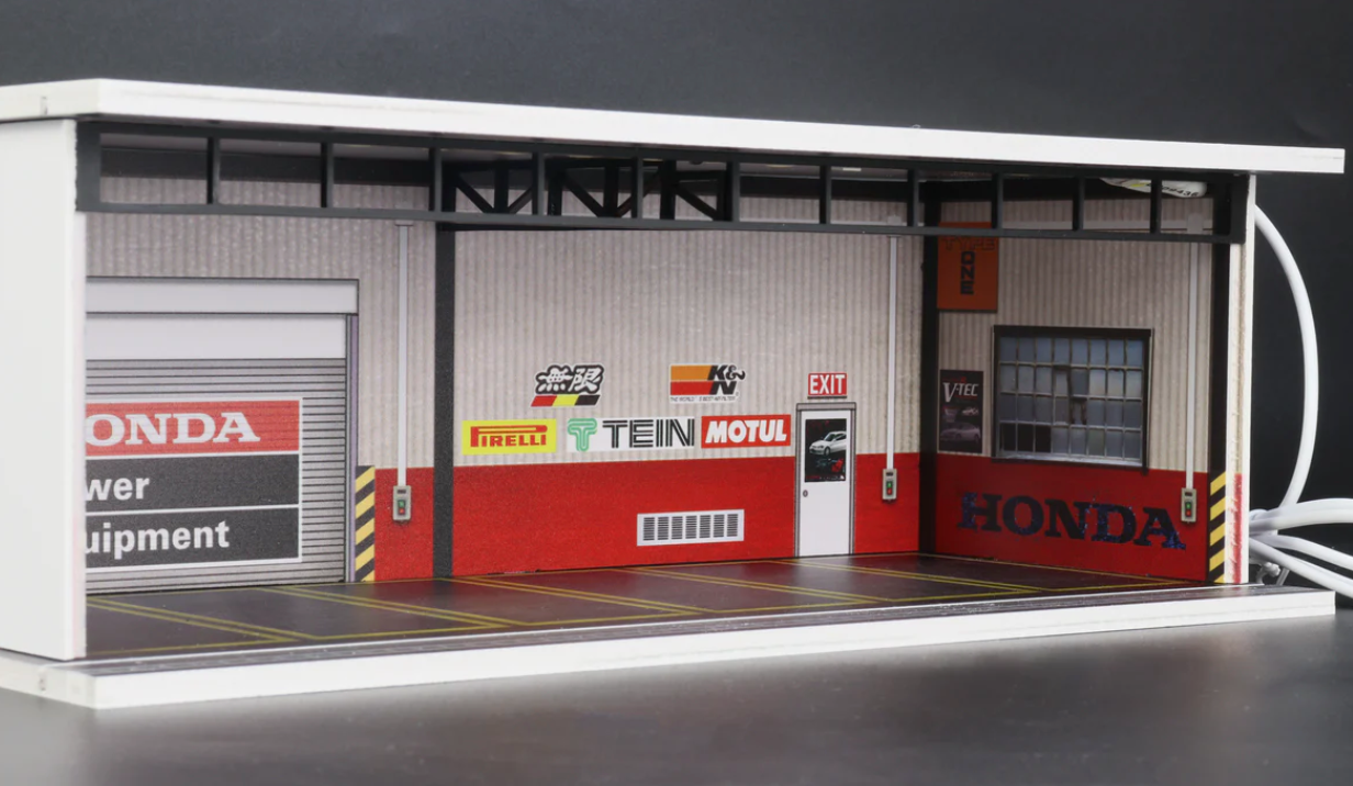 G.FANS 1:64 Diorama with LED lights HONDA (710009)