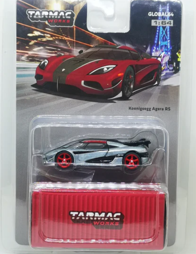 Tarmac Works Global64 Metallic Red Koenigsegg Agera RS - CHASE