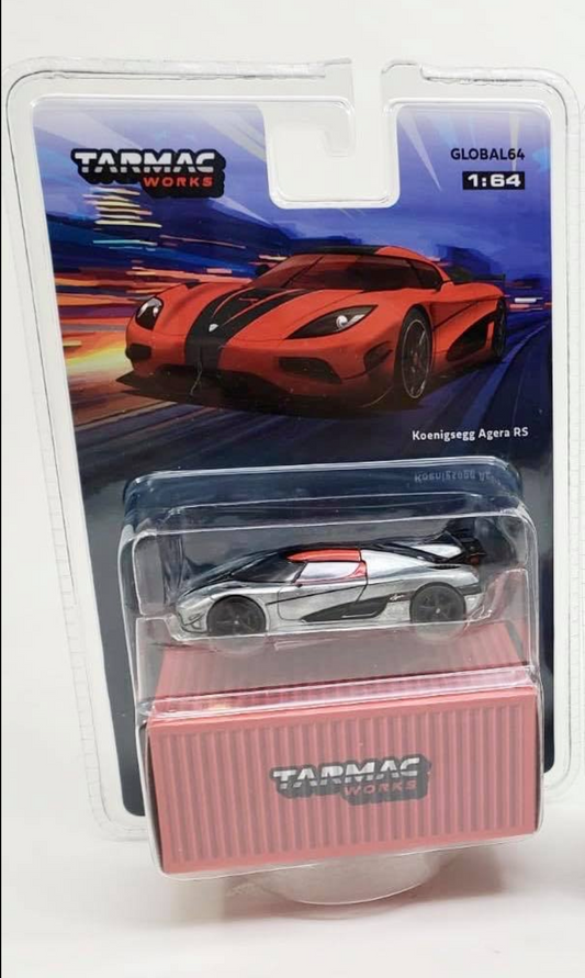 Tarmac Works Global64 Red/Black Koenigsegg Agera RS - CHASE