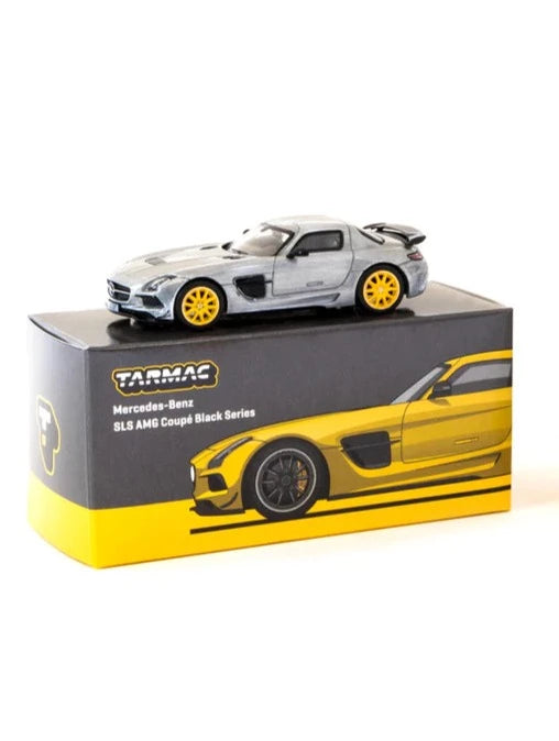 Tarmac Works 1/64 Mercedes-Benz SLS AMG Coupé Black Series Yellow Metallic - GLOBAL 64 * CHASE *