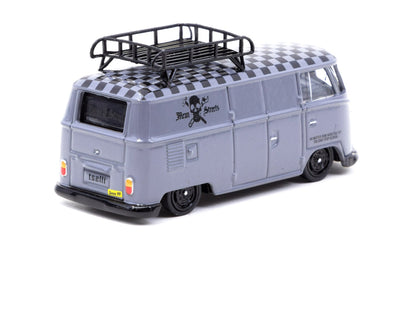 TARMAC X SCHUCO 1/64 VOLKSWAGEN T1 PANEL VAN MEAN STREETS SPECIAL EDITION *WITH OIL CAN PACKAGE