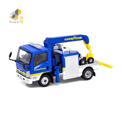 TINY CITY Isuzu N Series Tow Truck Goodyear Diecast Hong Kong