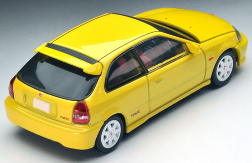 Tomica Limited Vintage NEO LV-N165a Civic Type R '99 (Yellow)