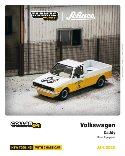 Schuco X Tarmac Works 1/64 Volkswagen Caddy - Moon Equipped - COLLAB64