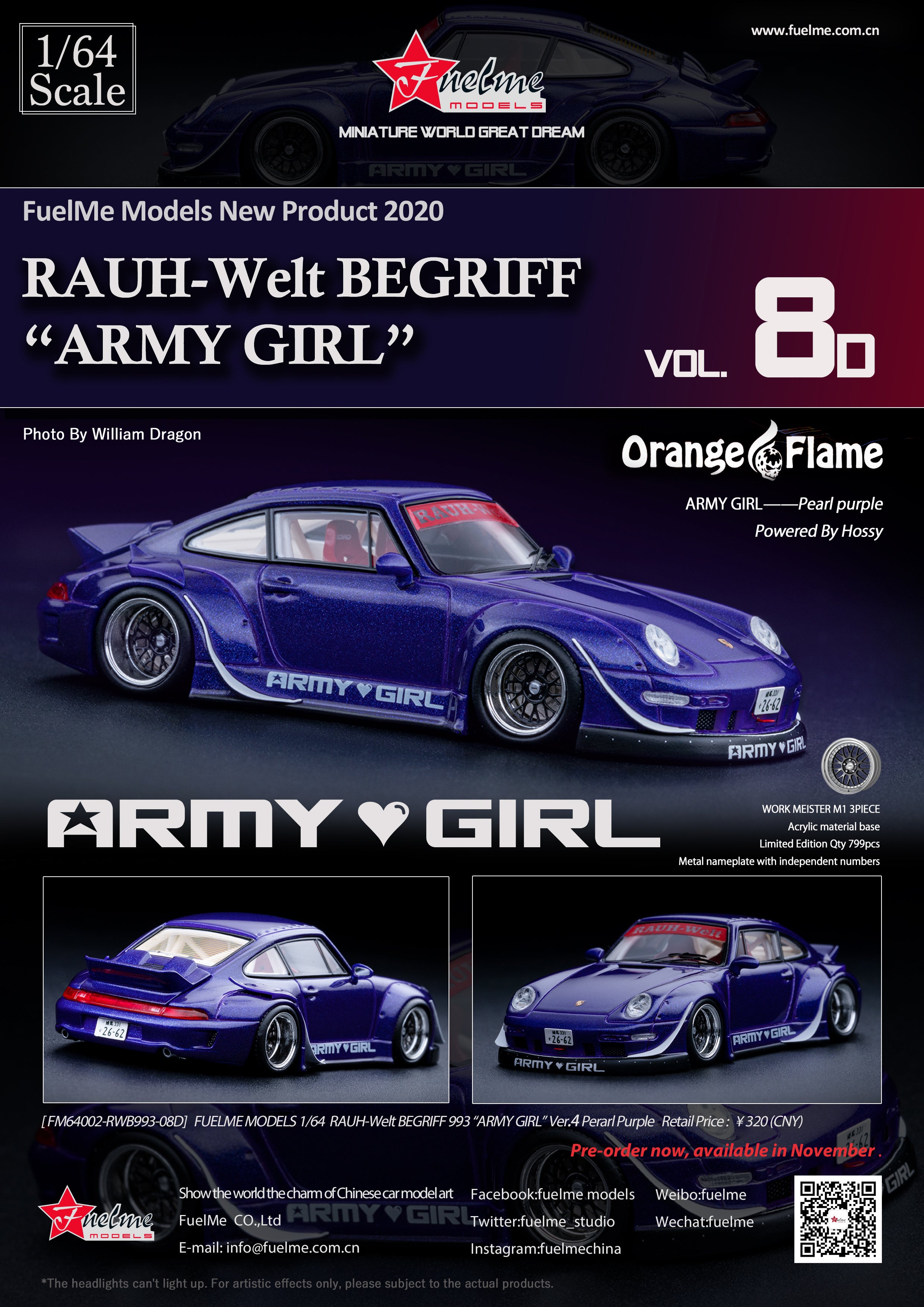 FUEL ME MODELS 1/64 RAUH-WELT BEGRIFF 993 