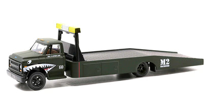 M2 MACHINES 1/64 MAJ. G ACTION LINE - 1968 CHEVROLET C60 RAMP TRUCK AUTO-HAULER HOBBY EXCLUSIVE