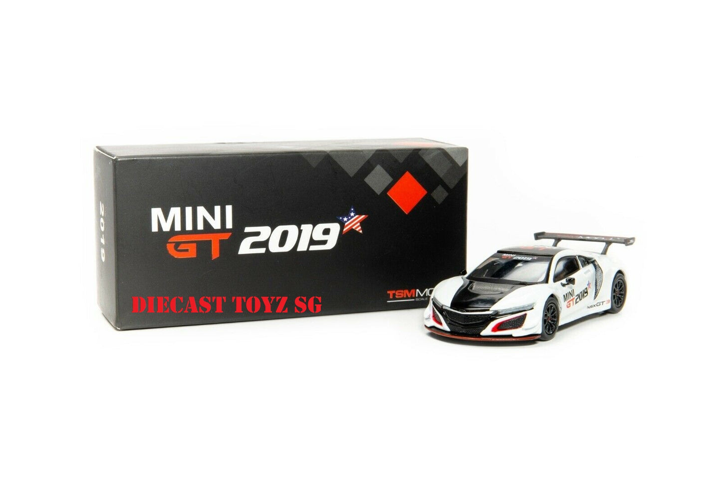 MINI GT #27 1/64 Acura NSX GT3 Gift Car (LHD)